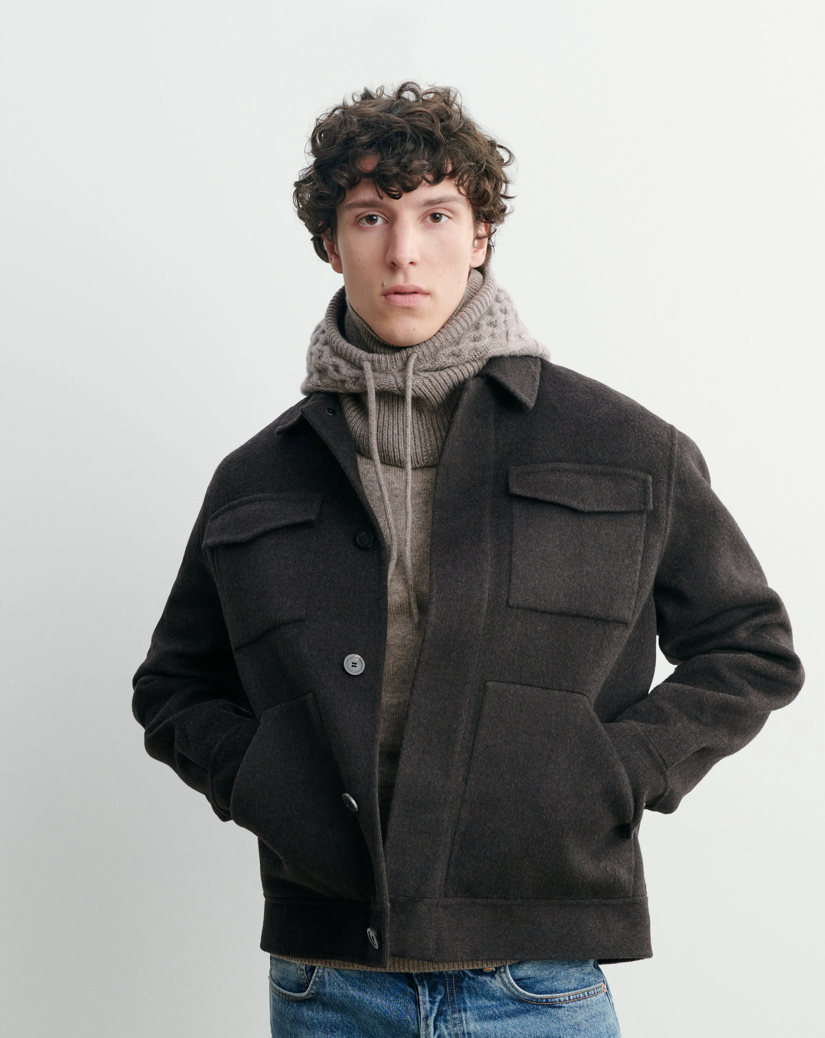 Cagoule à torsades - Image 3