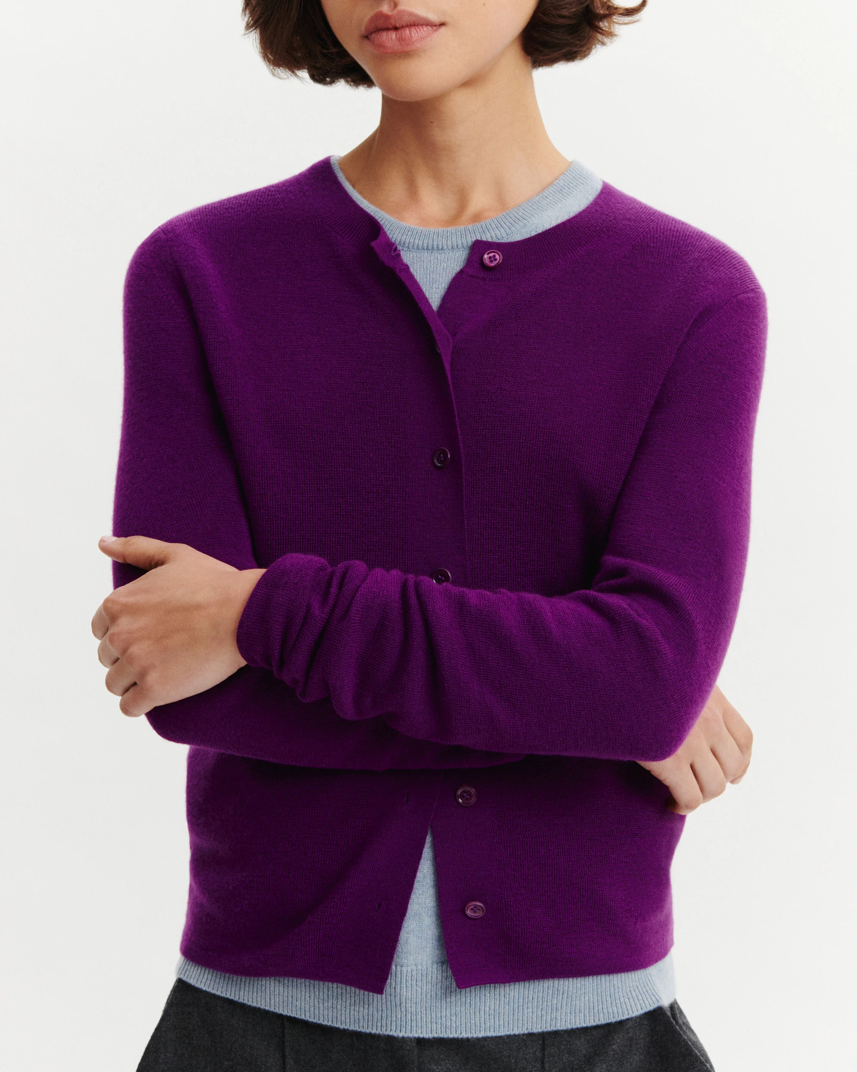 Cardigan maille unie - Image 2