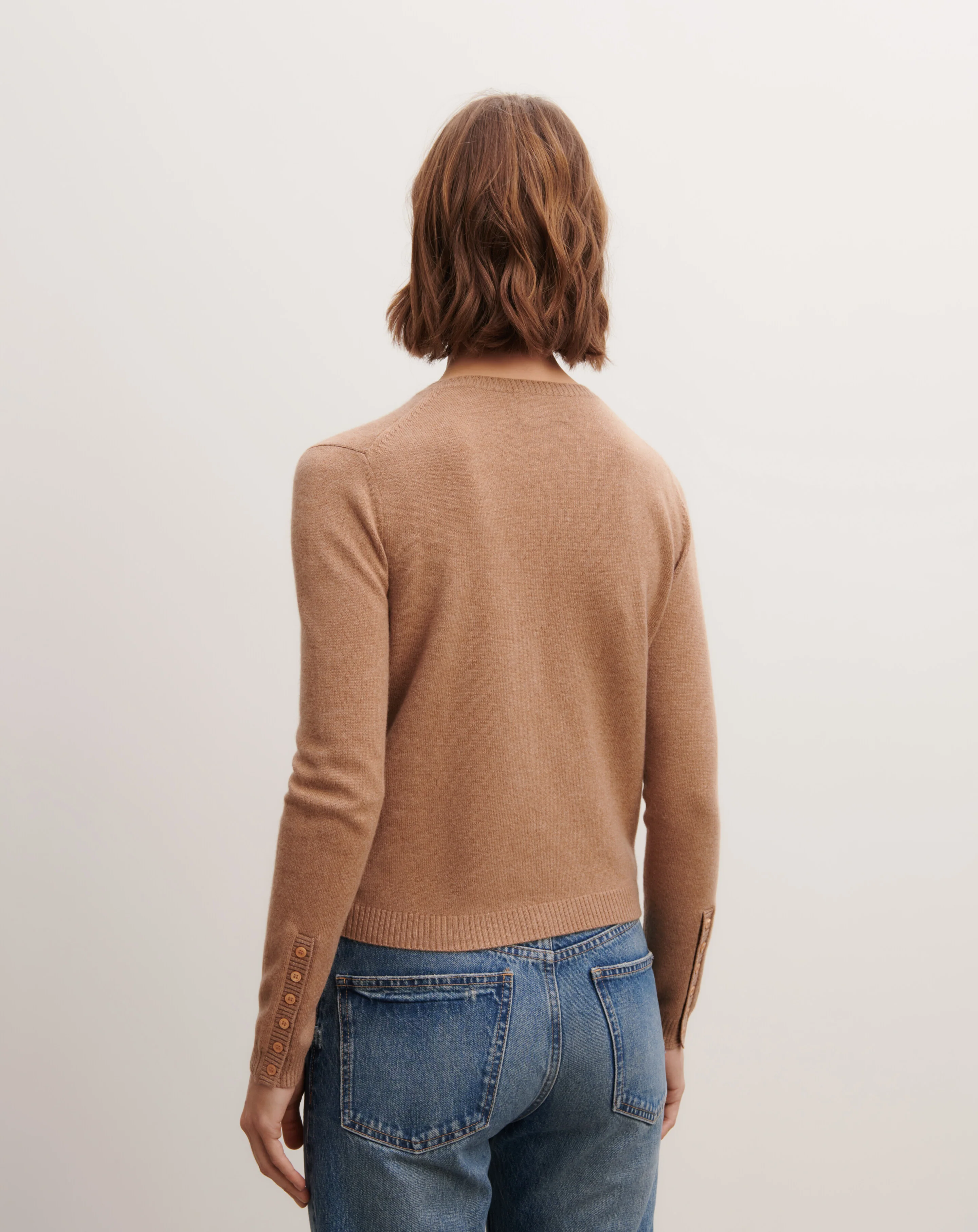 Cardigan manches boutons - Image 2