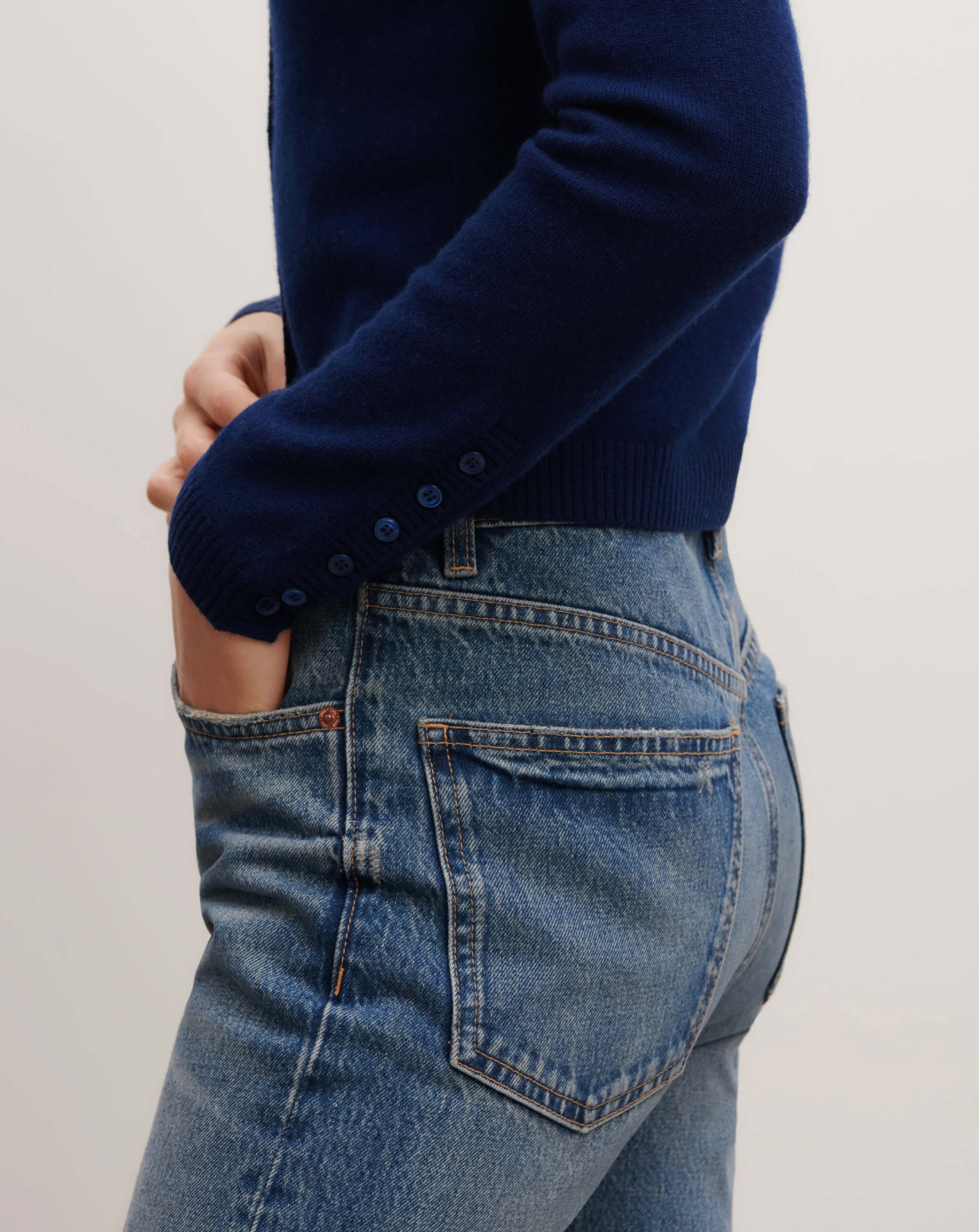 Cardigan manches boutons - Image 4