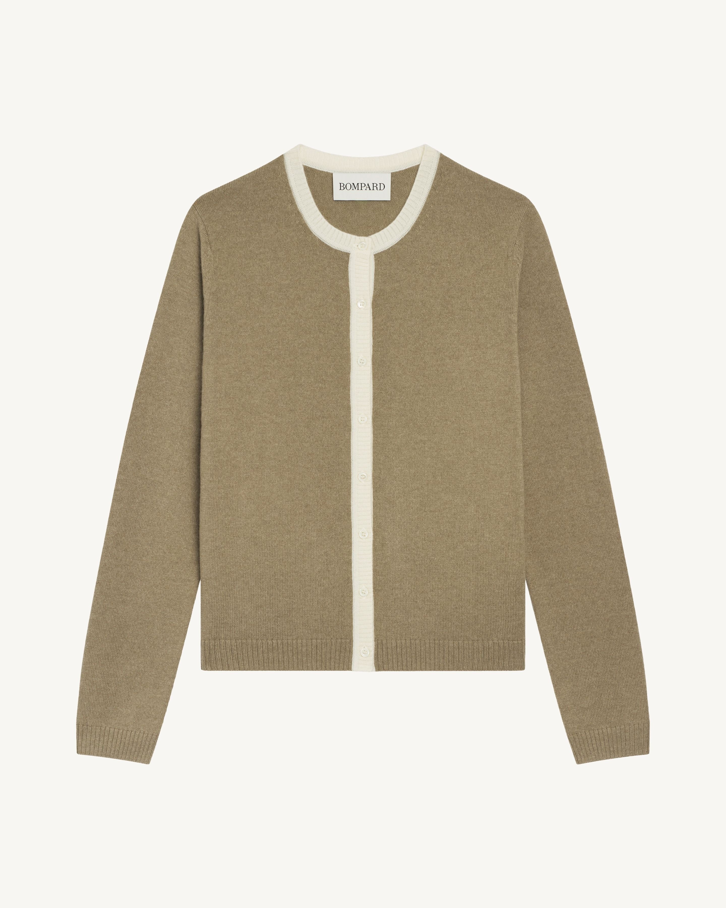 Cardigan  manches boutons