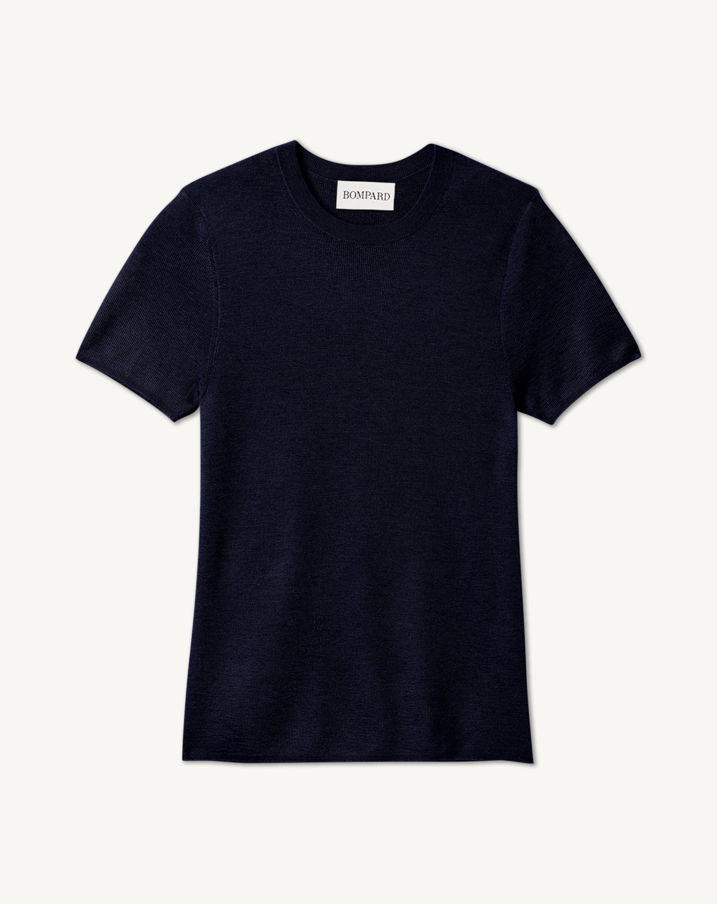 Col rond maille unie