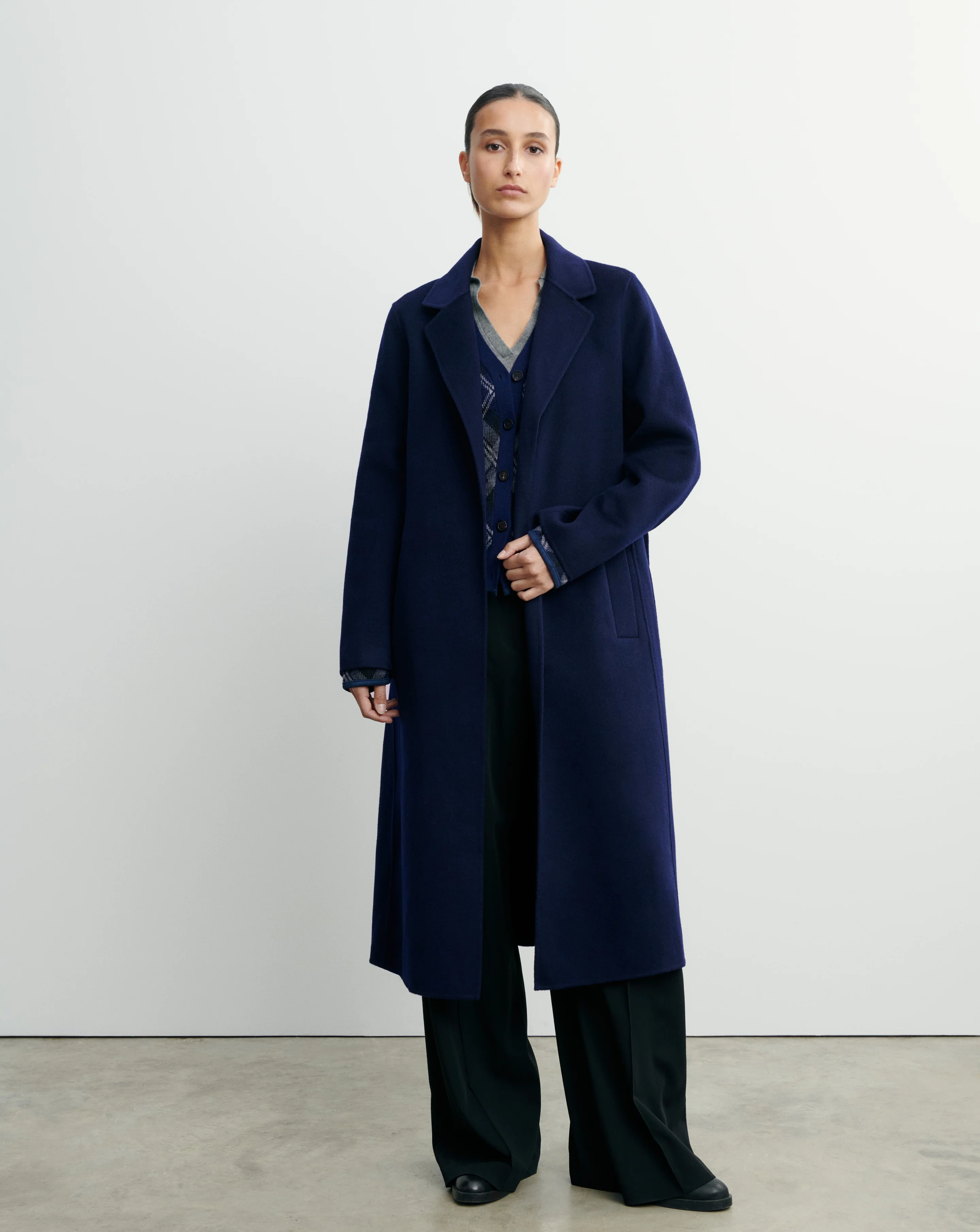 Manteau double face