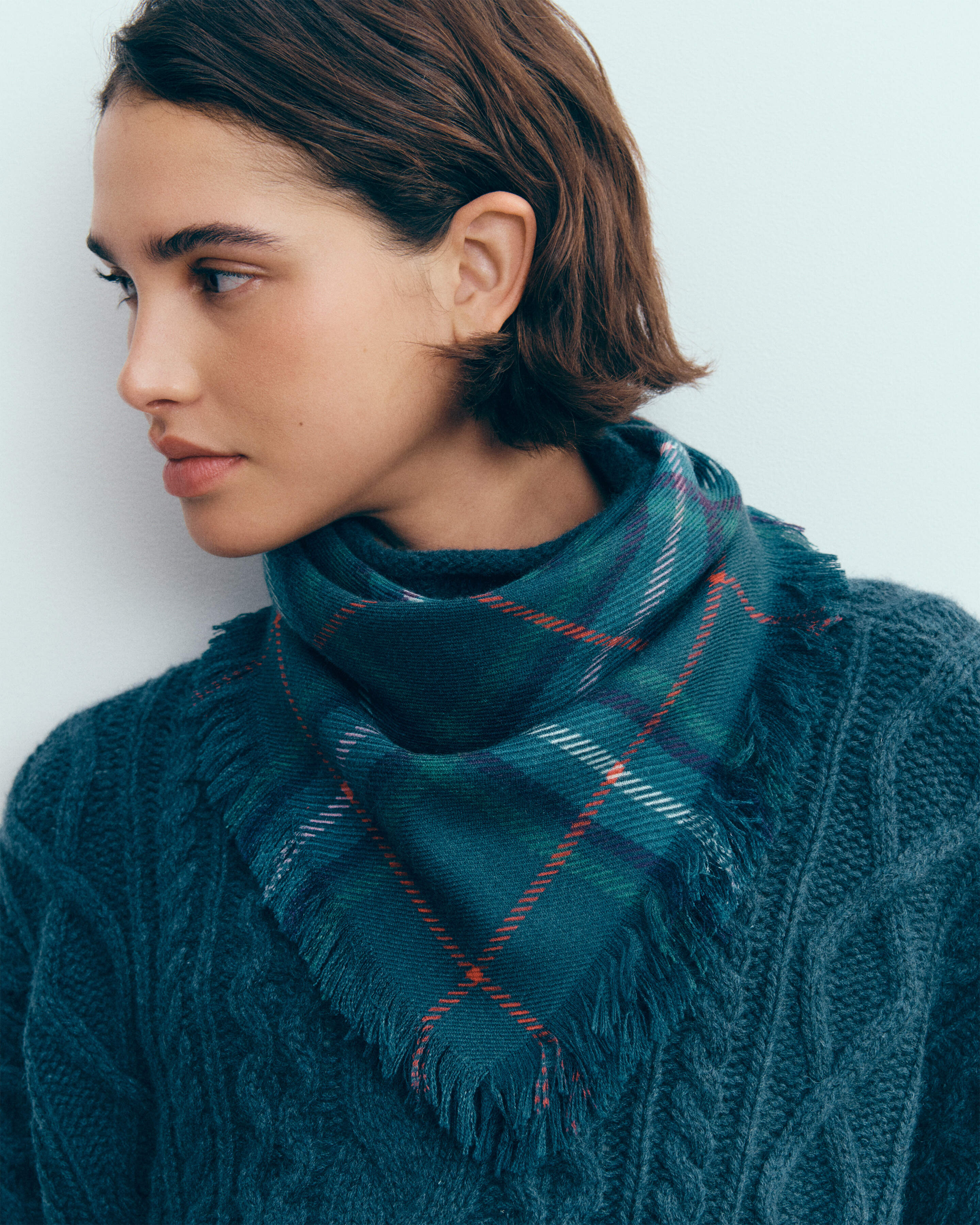 Mini carré tartan - les 40 ans
