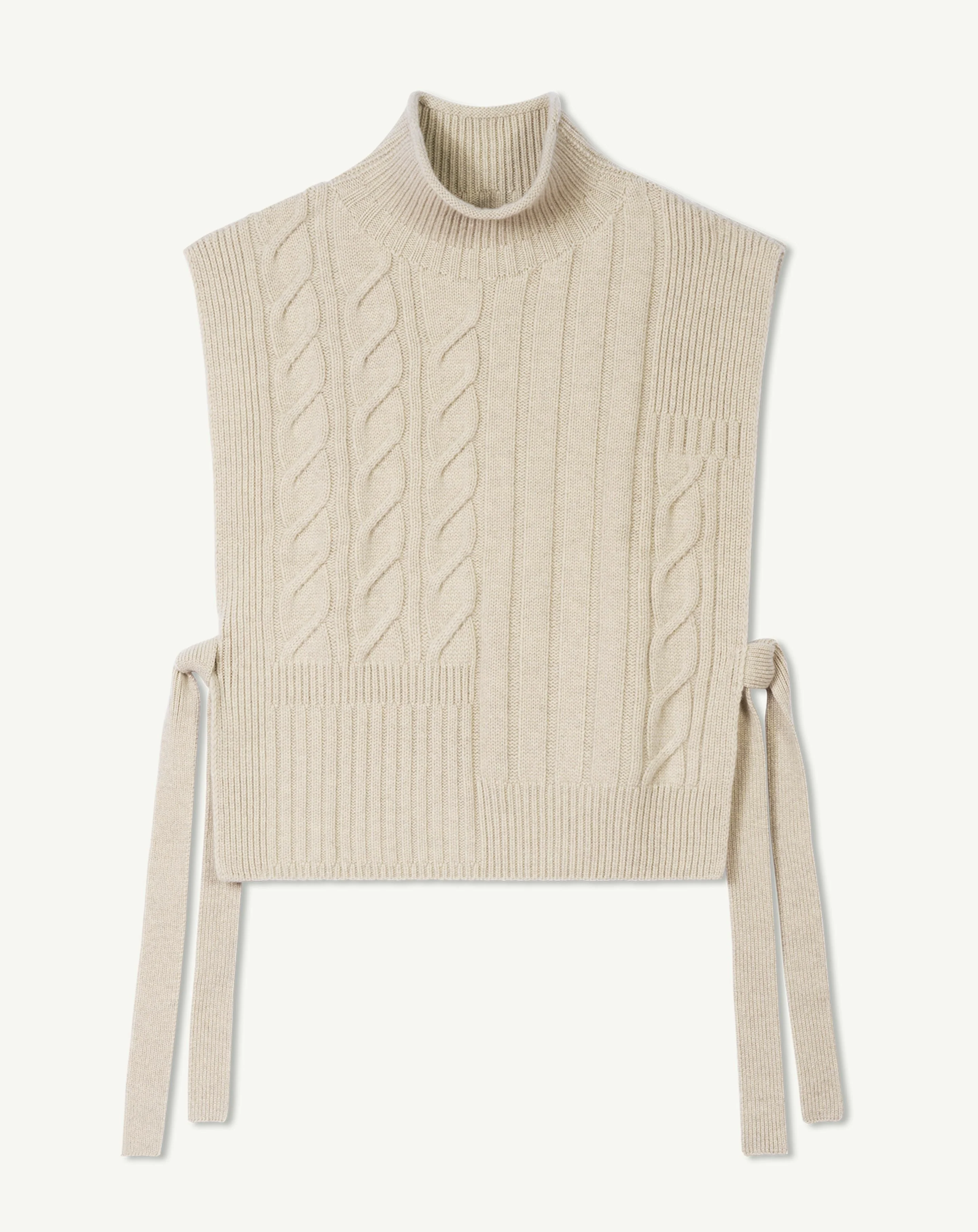 Plastron long à torsades - Image 5