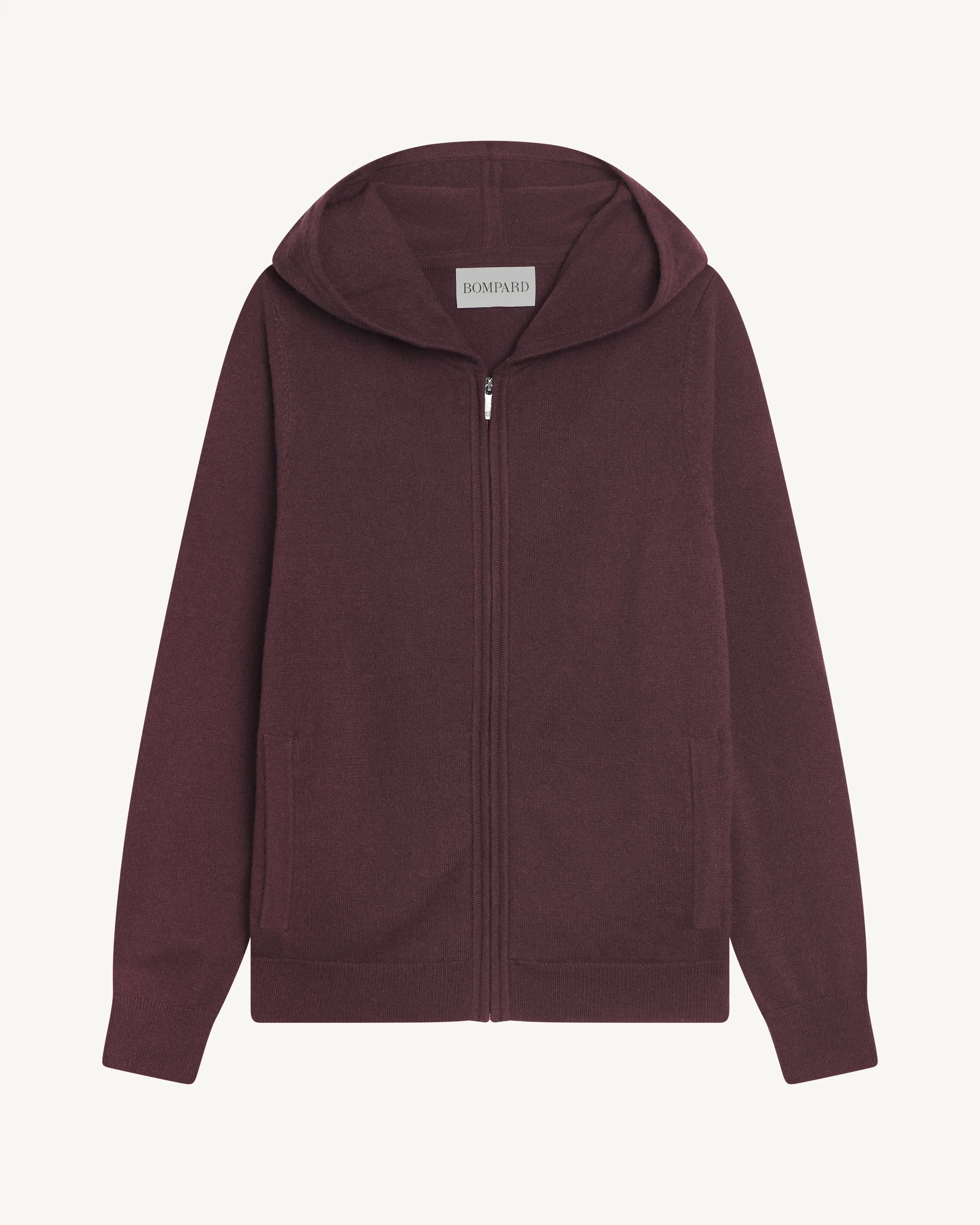 Pull à capuche zippé