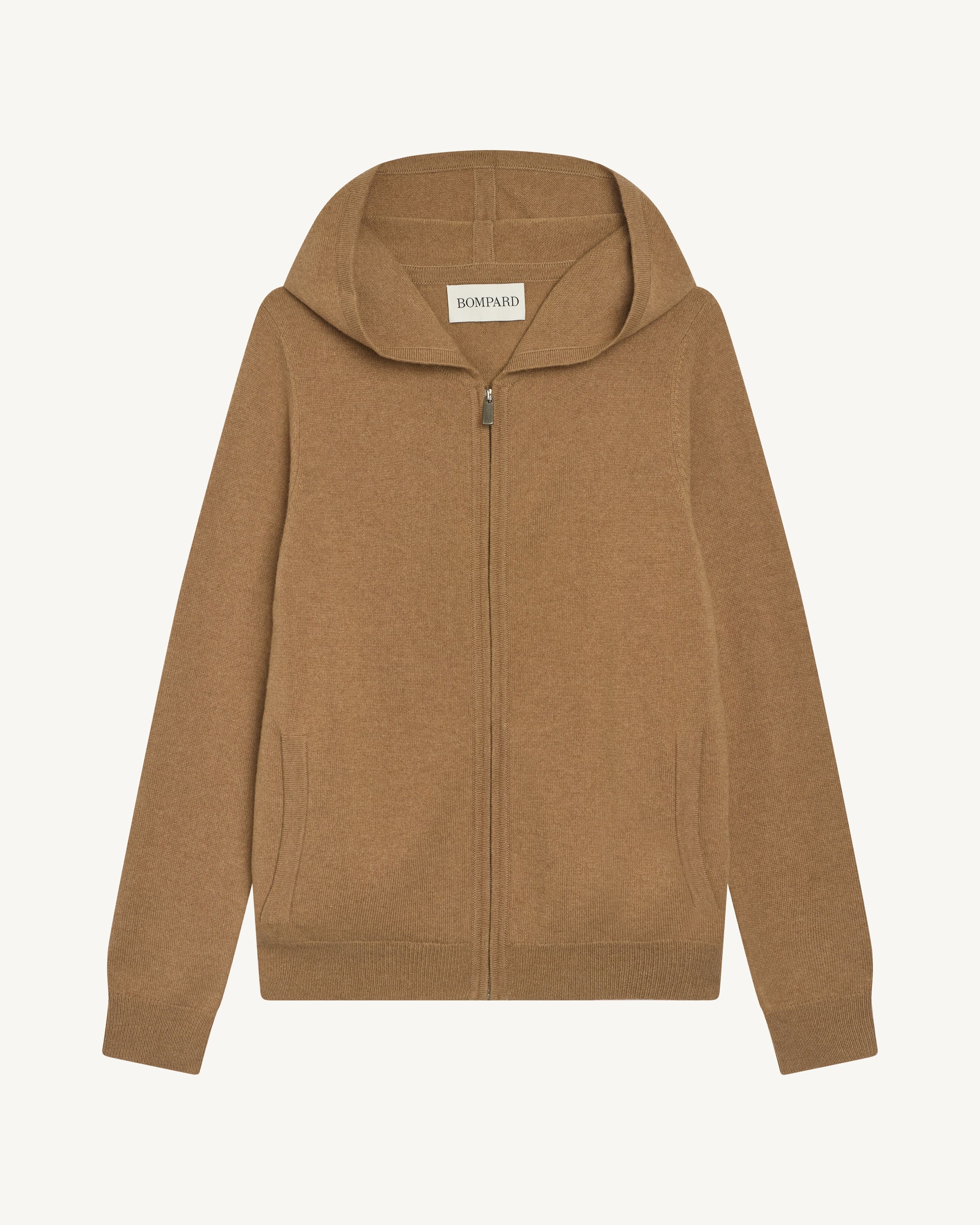 Pull à capuche zippé
