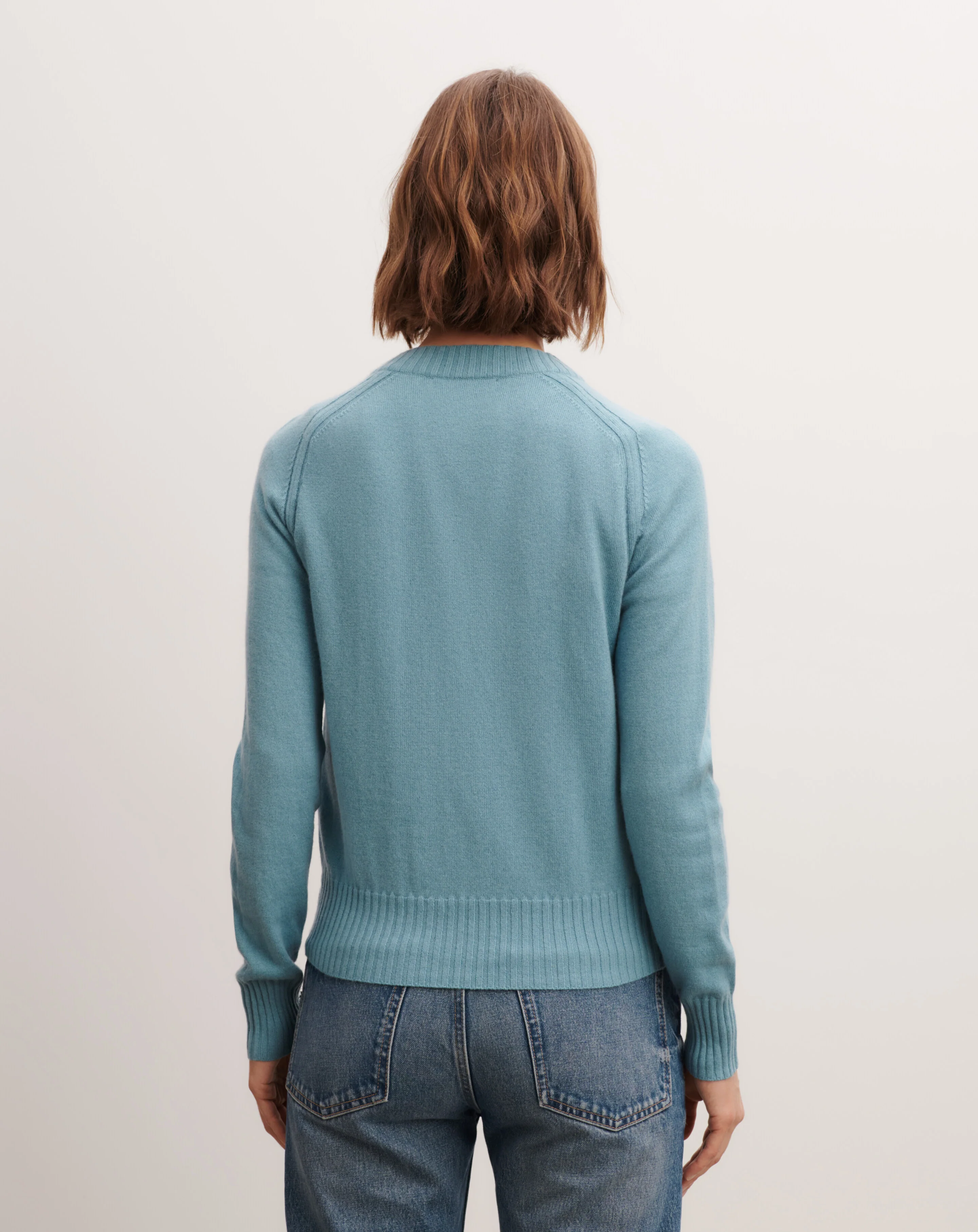 Pull col rond ajusté - Image 2