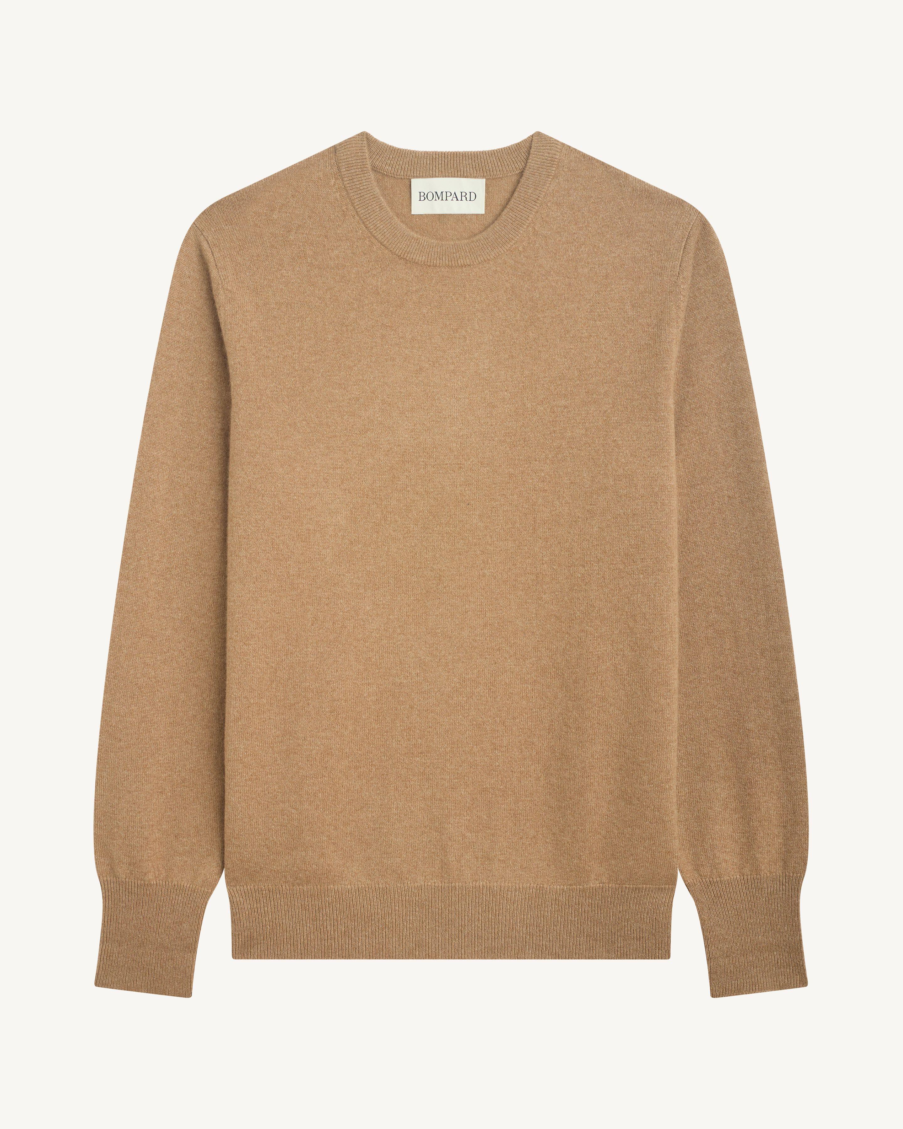 Pull col rond classique