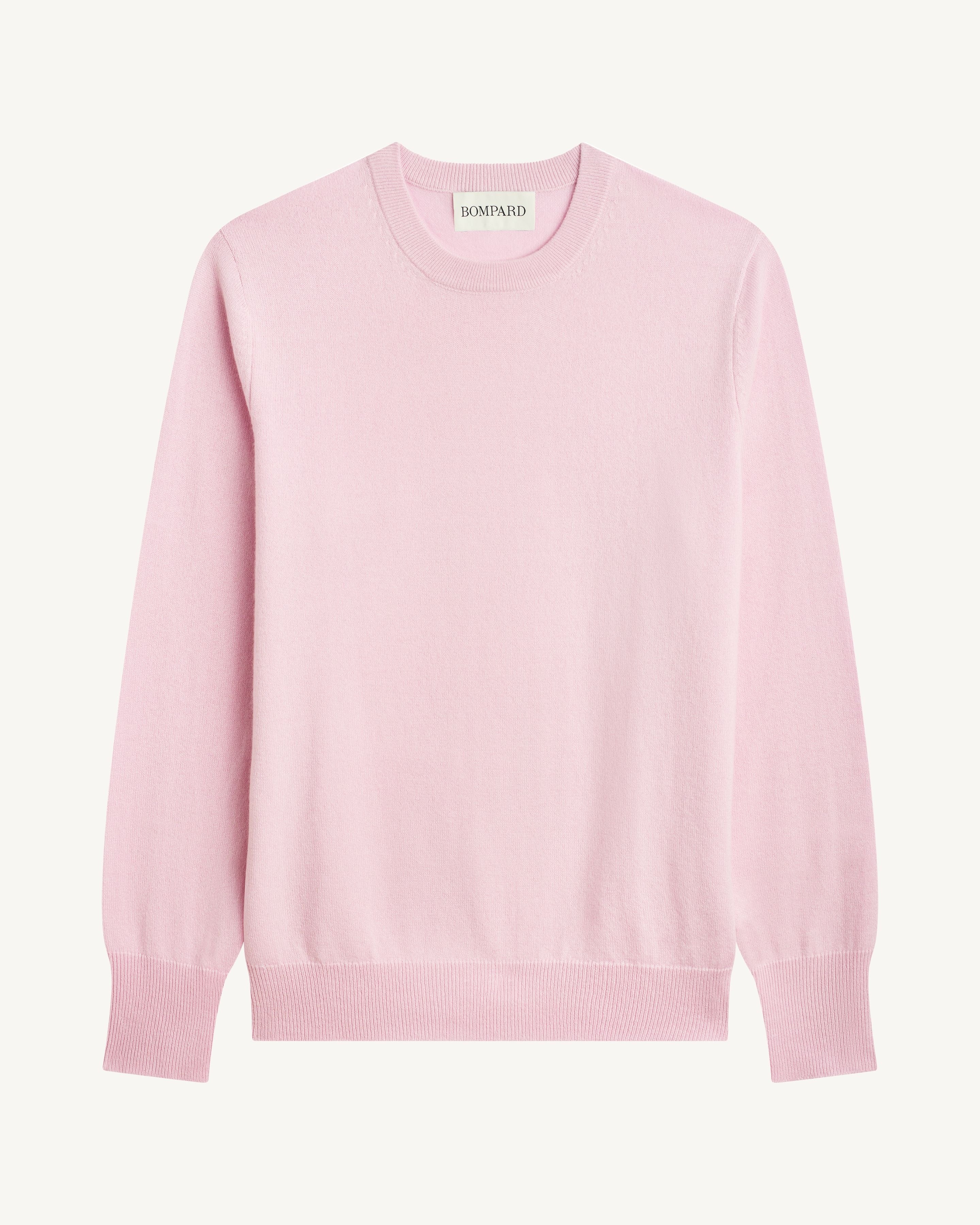 Pull col rond classique
