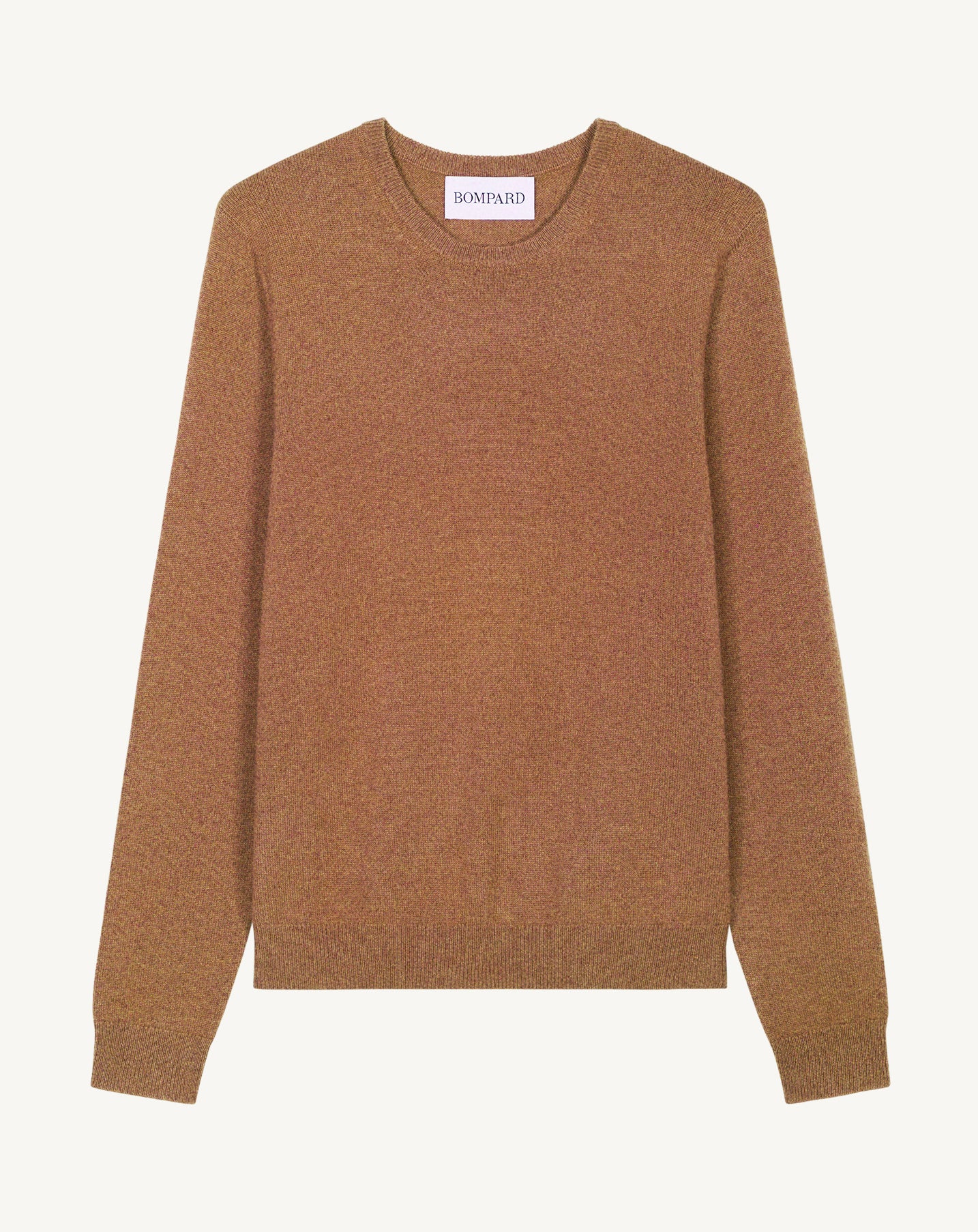 Pull col rond classique