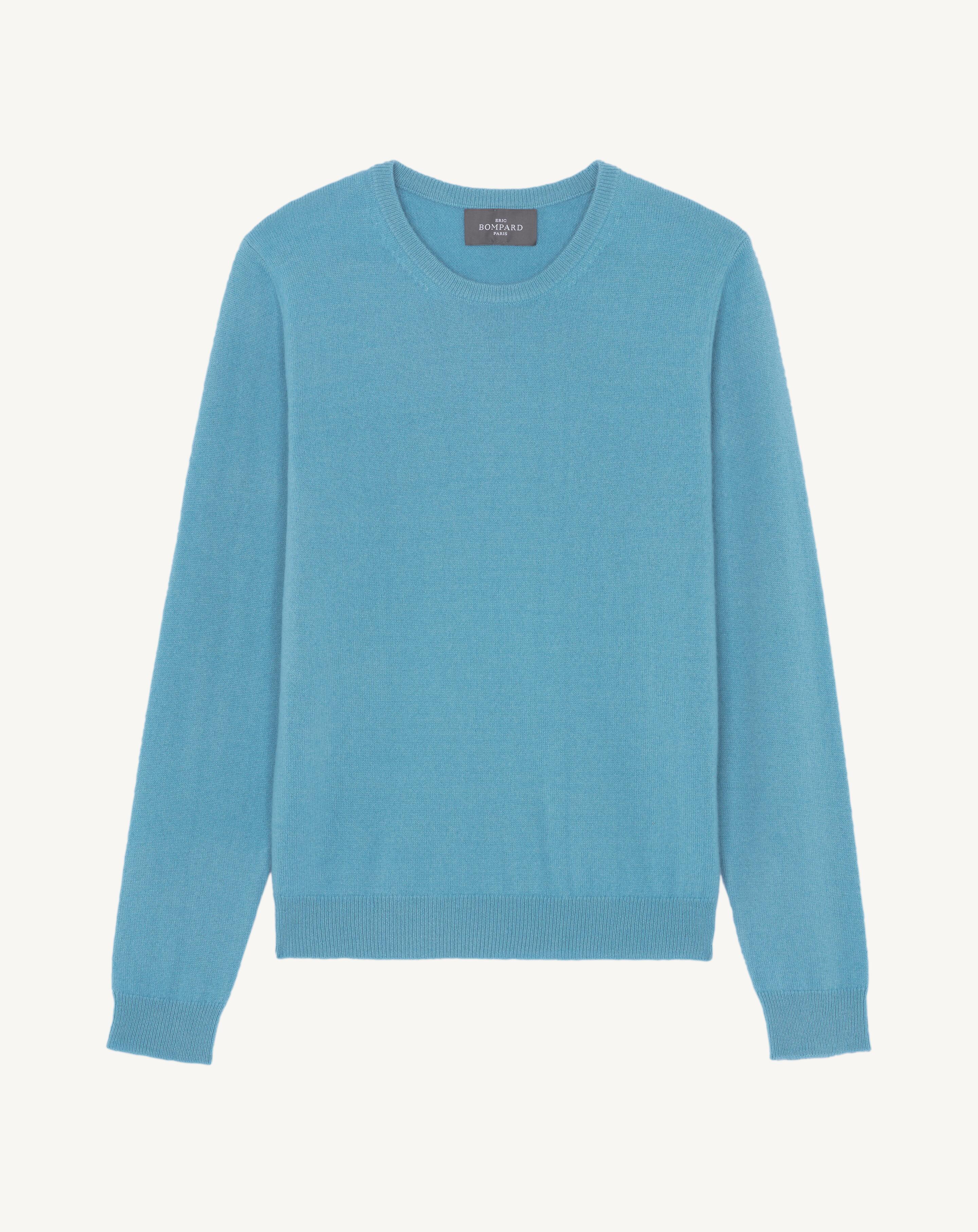 Pull col rond classique