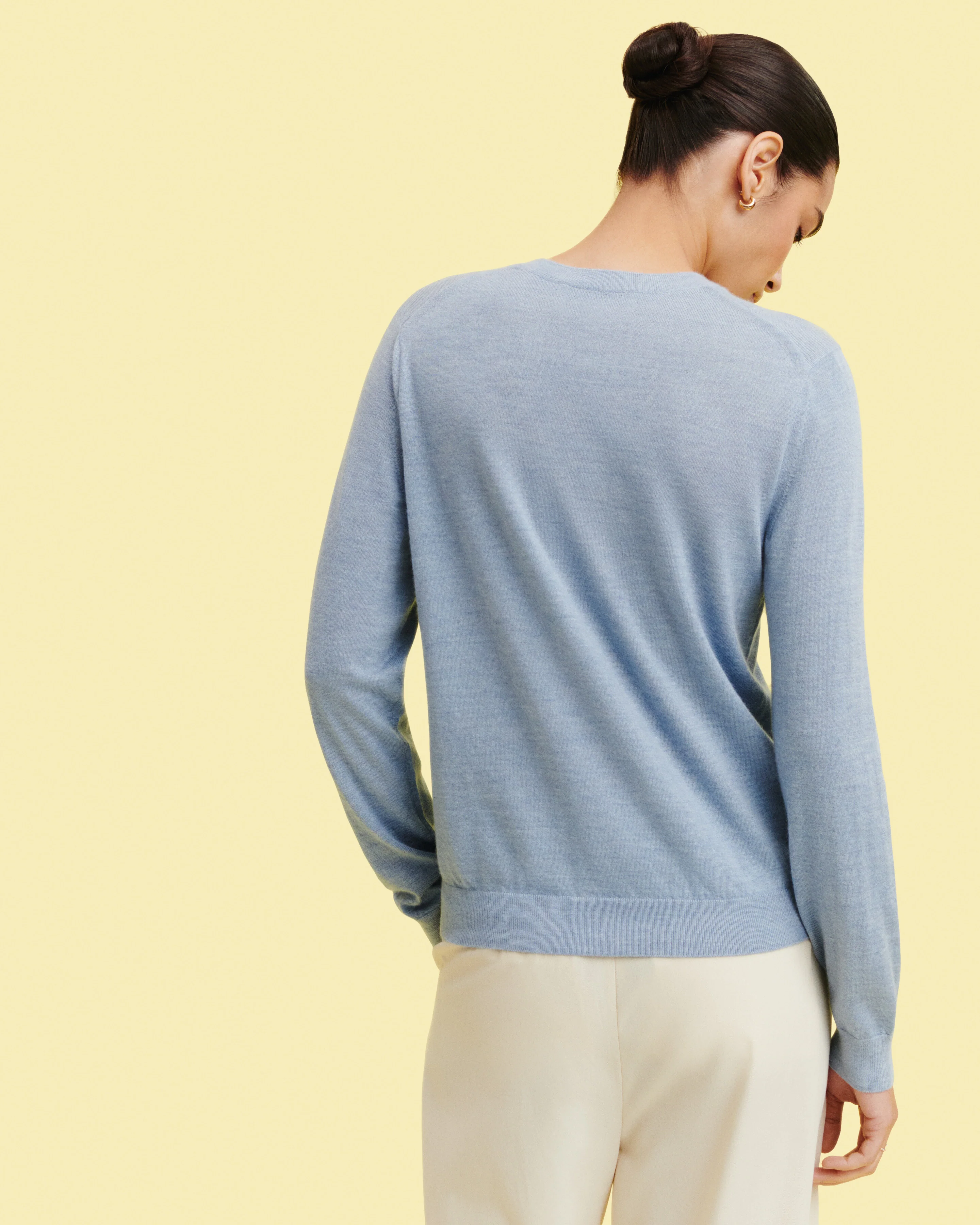 Pull col rond ultrafin - Image 4