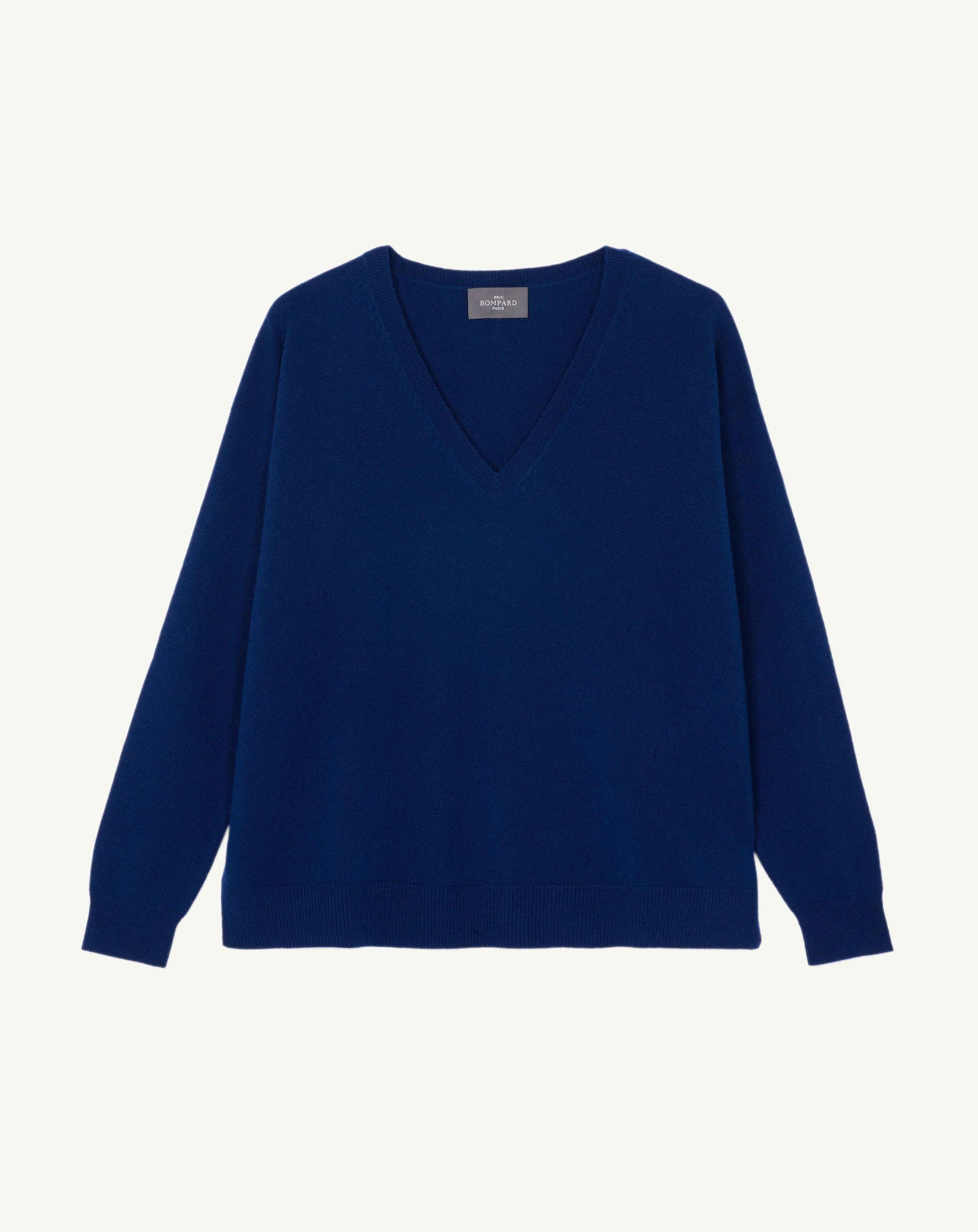 Pull col V ample fin