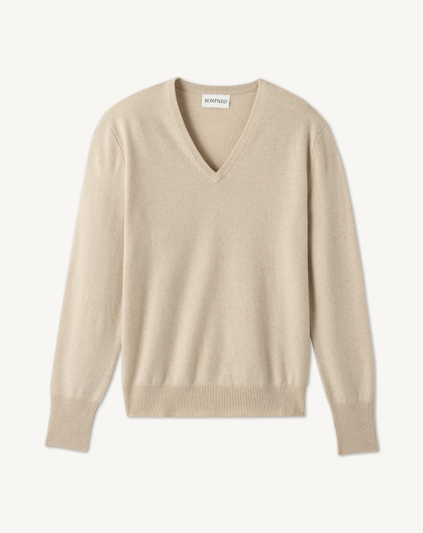 Pull col V classique