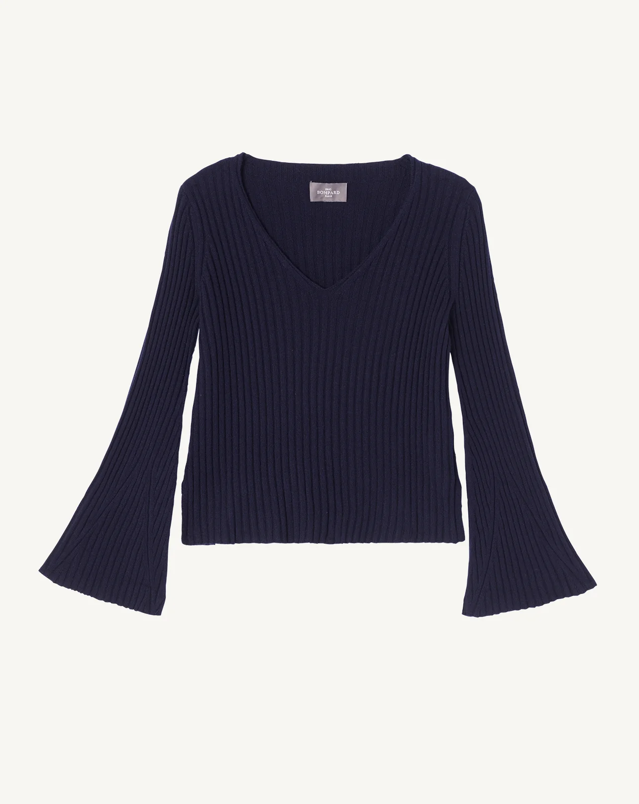 Pull V à manches évasées - Image 4