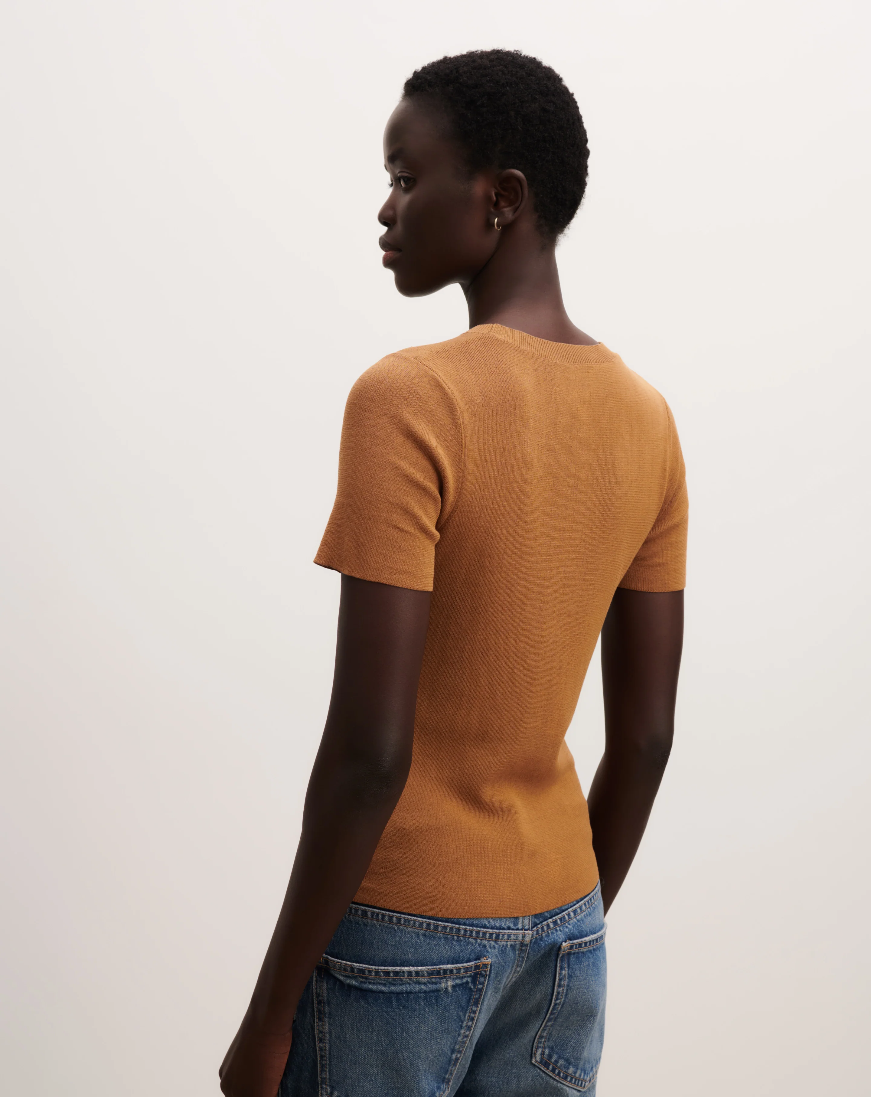 T-shirt en maille unie - Image 2