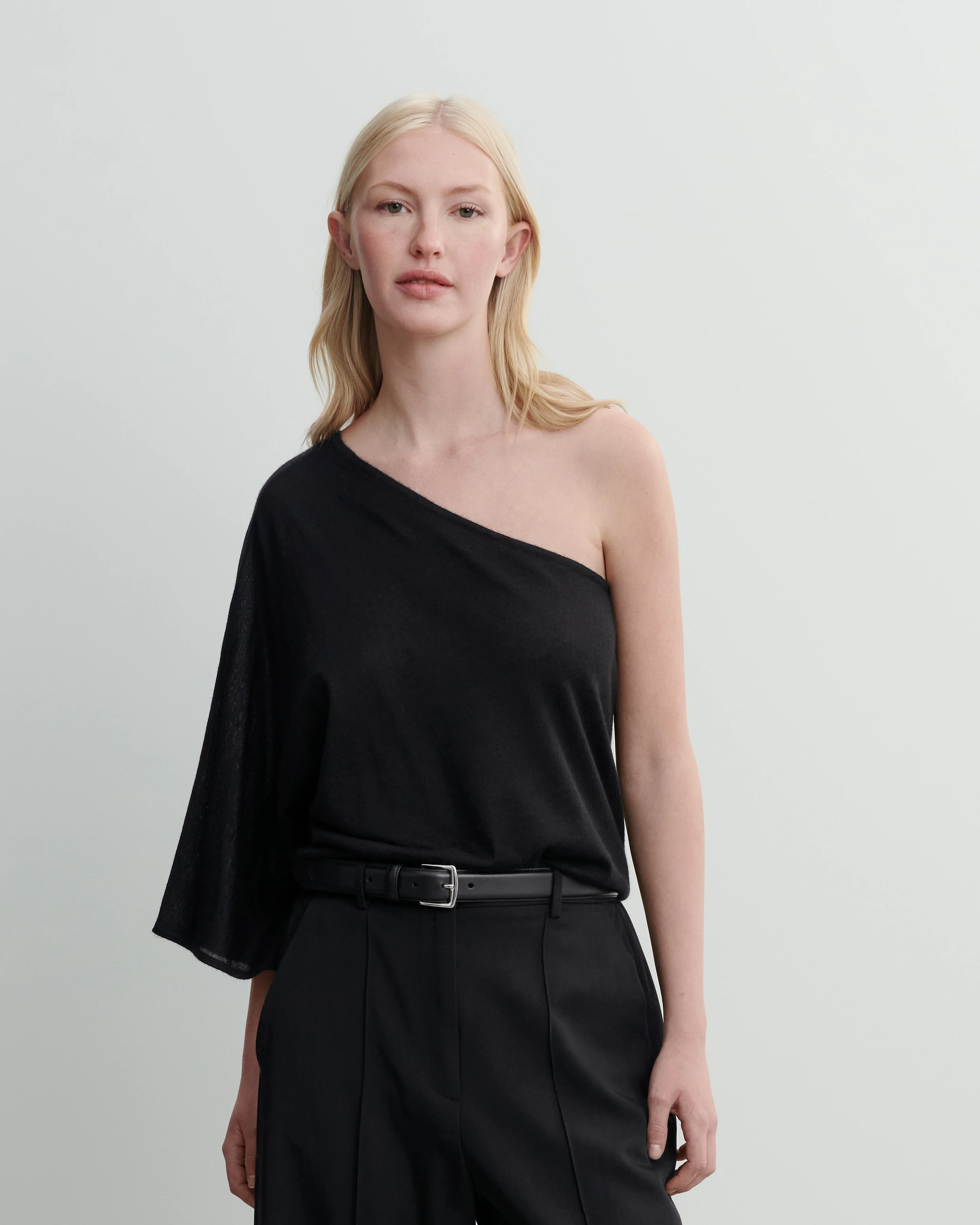 Top asymétrique oversized