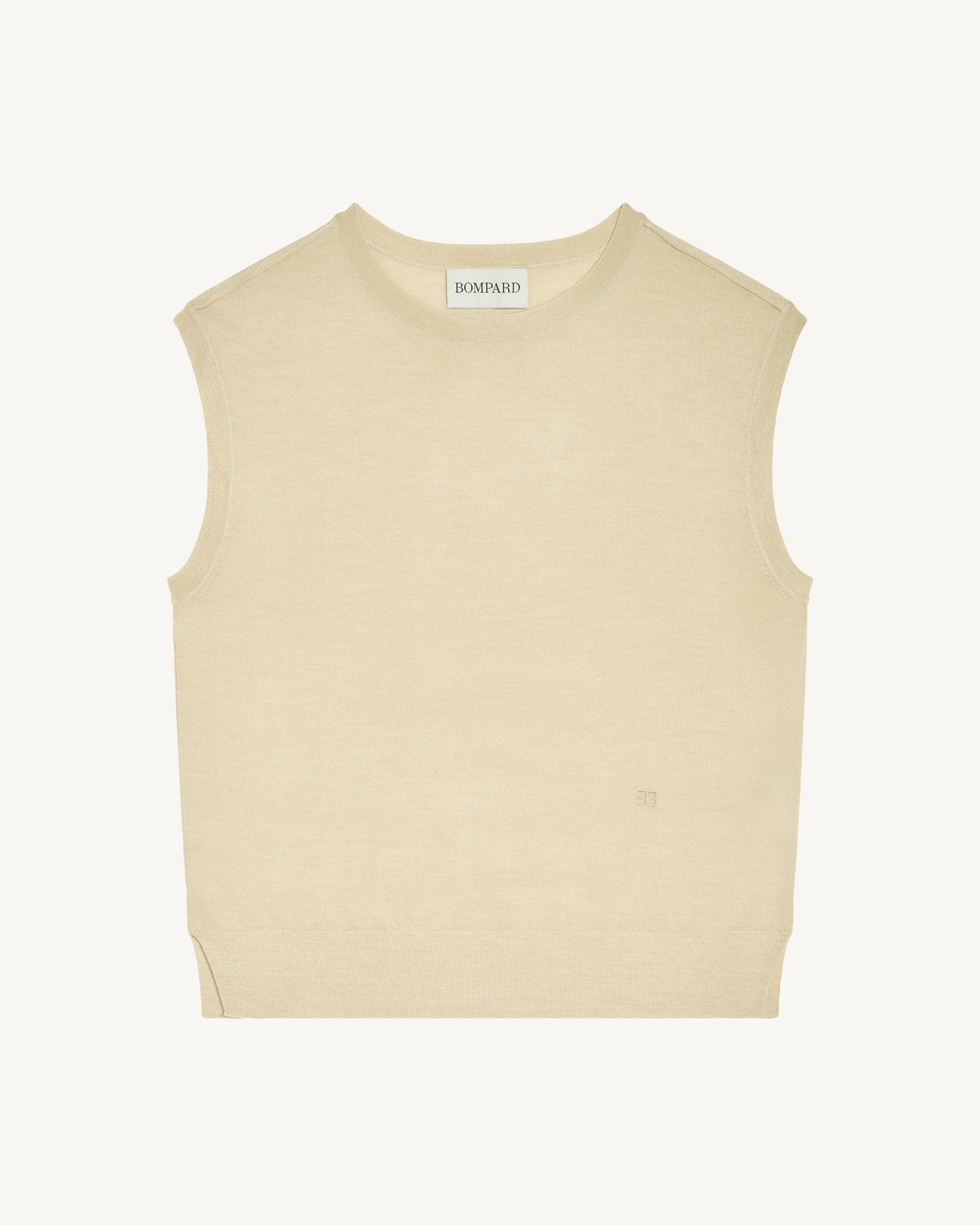 Top sans manches maille fluide - Image 4