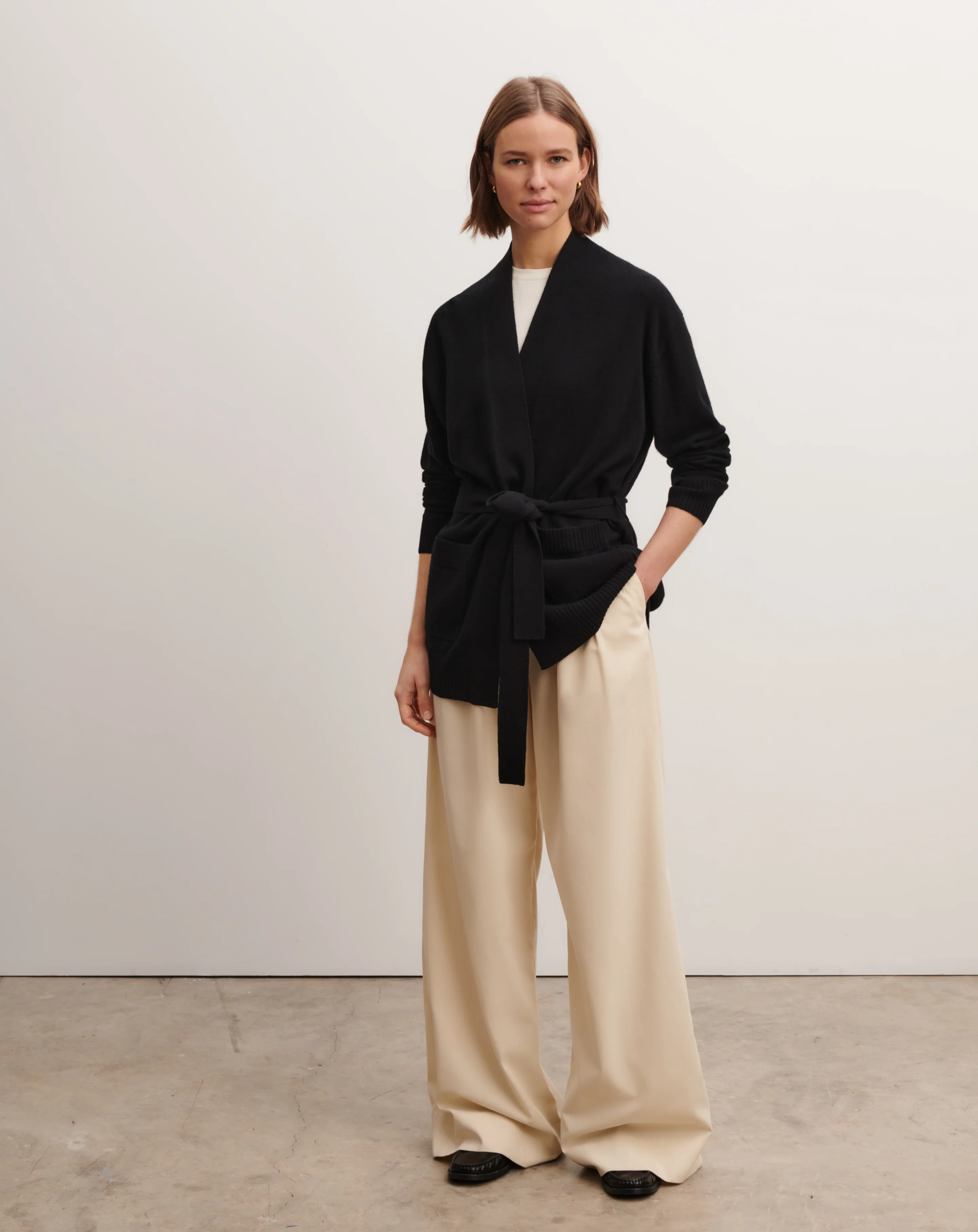 Veste cosy ceinturée - Image 2